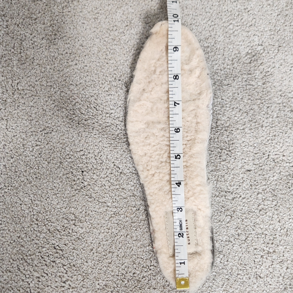 UGG Brown & Cream Lace-Up Winter Boots with Shearling Trim - Picture 10 of 15